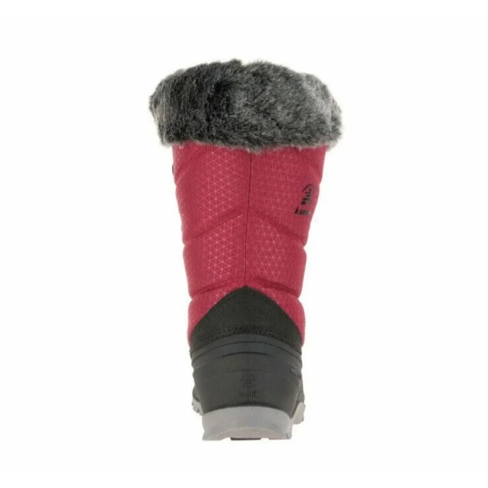Kamik Women's Momentum2 Snow Boot Violet Fur Lined Waterproof Boots Sz 6